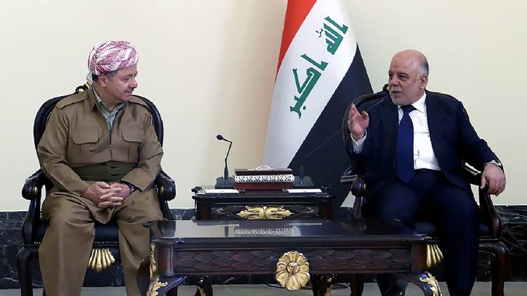 الخاسرون والرابحون من لقاء بارزاني والعبادي