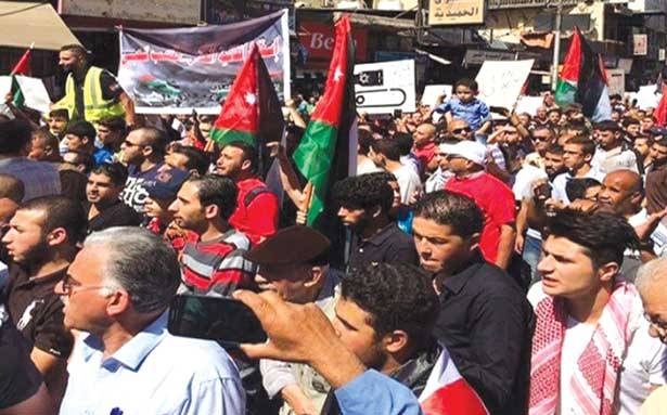 الاردنيون ينتفضون ضد «اتفاق الغاز» مع العدو