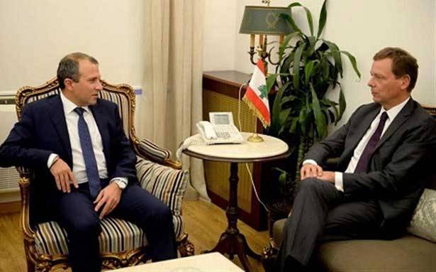 باسيل عرض الأوضاع مع سفيري فرنسا وبريطانيا