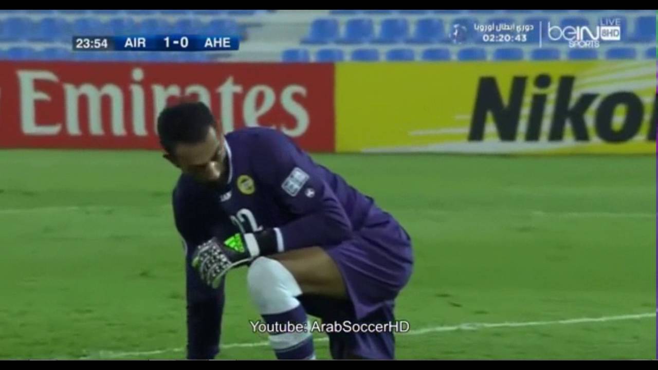 بالفيديو.. خطأ كارثي من حارس نادي العهد