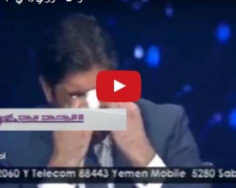 بالفيديو - لماذا  بكى وائل كفوري على الهواء؟