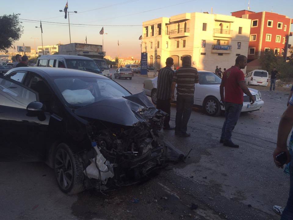 جريحان في حادثِ سير على طريق الكرك - زحلة