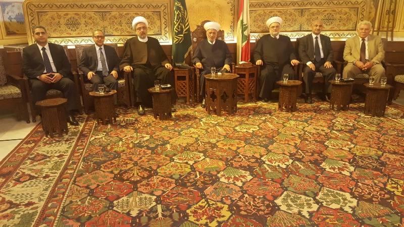 دريان استقبل الخير وترأس اجتماعا لمجلس القضاء الشرعي