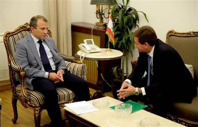 باسيل عرض لعمل الأونروا وحاجاتها في لبنان ولبرنامج الأغذية العالمي