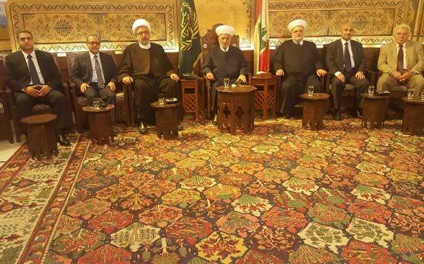 دريان عرض التطورات مع زوّاره
وترأس «القضاء الشرعي الأعلى»