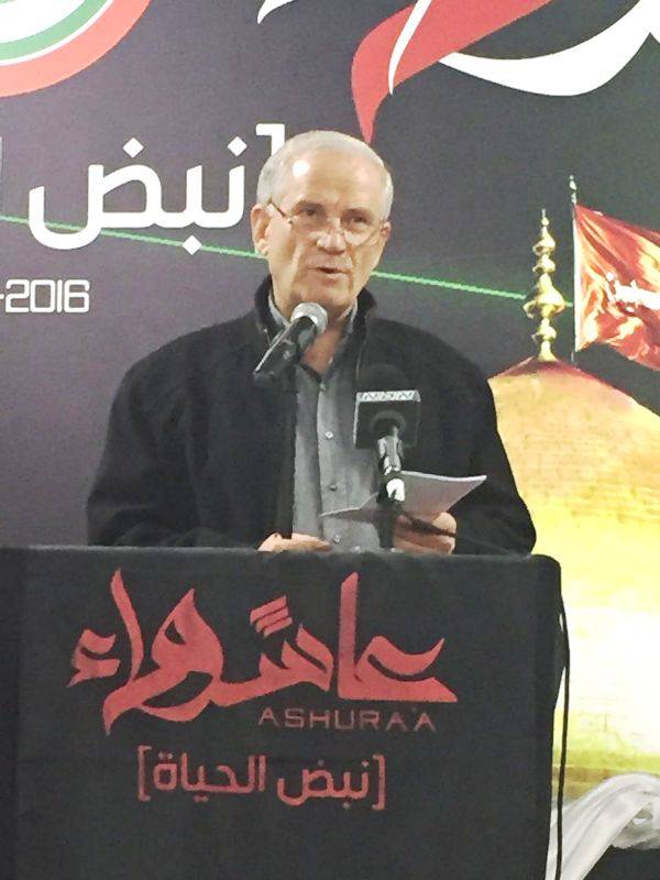 اللقيس: للاقتداء بشجاعة الحسين للخروج من أزماتنا