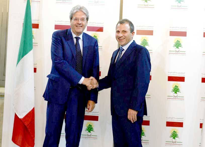وزير خارجيّة إيطاليا التقى برّي وباسيل وسلام
جنتيلوني : لبنان أدهش العالم بقدرته على تحمّل النازحين السوريين