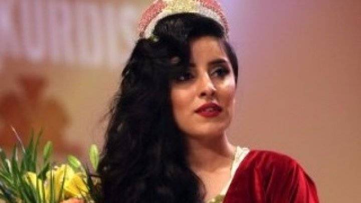 الشابة زاليا سيروان تتوج بلقب ملكة جمال كردستان العراق