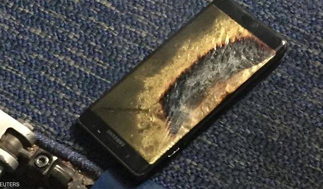 شركات بريد ترفض توصيل "غالاكسي نوت 7"