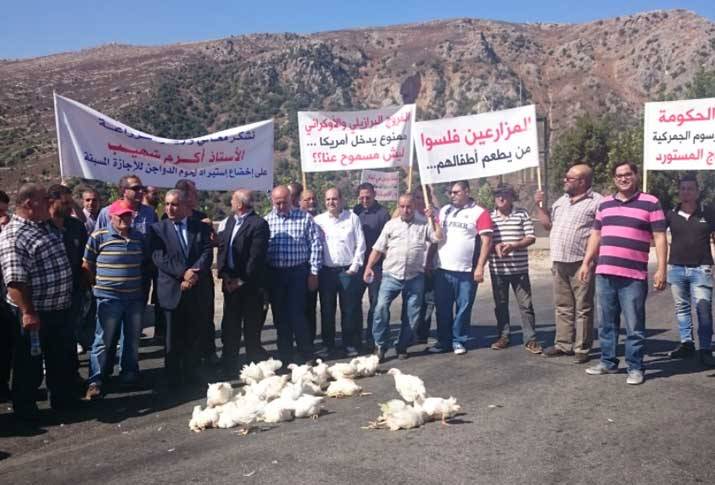اعتصام لمربي الدواجن في دير ميماس
هاشم: أزمة القطاع تتفاقم نتيجة غياب خطط دعم القطاعات الإنتاجيّة