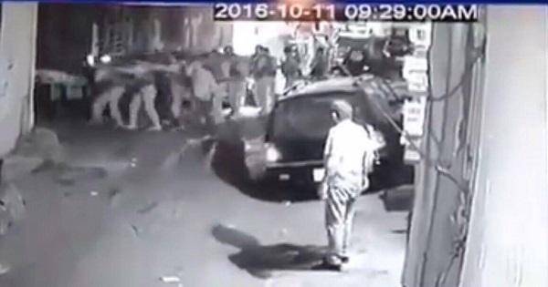 بالفيديو: مداهمة للقوة الضاربة في الامن العام وتوقيف سوريين في حي السلم