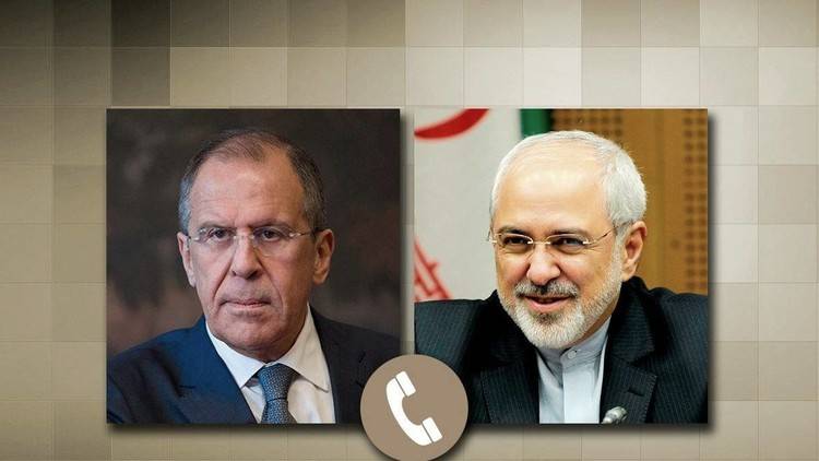 لافروف وظريف يبحثان هاتفيا الأوضاع في سوريا