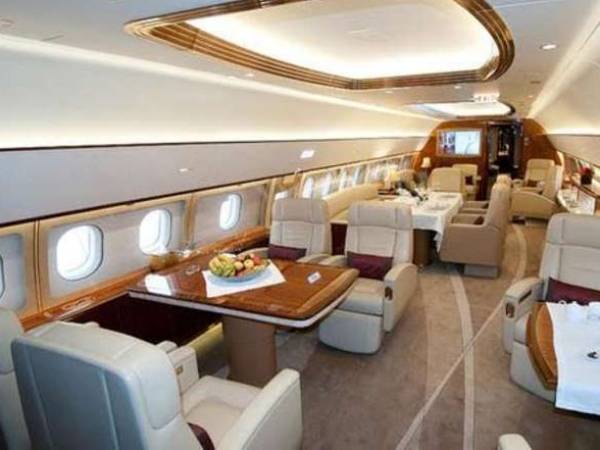 بالصور.. طائرة VIP بكلفة 200 مليون دولار للأثرياء