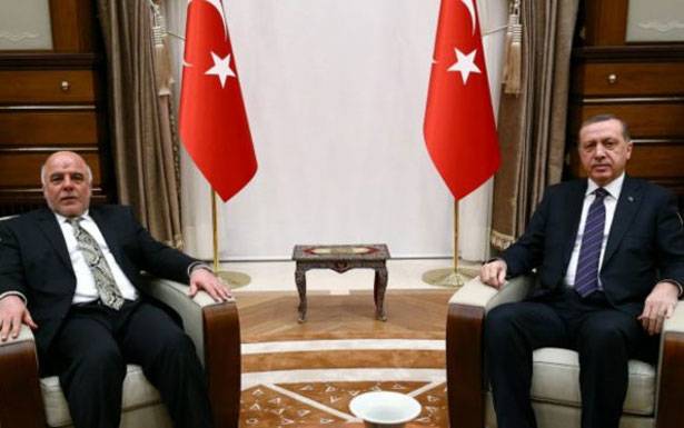 اردوغان للعبادي : اعرف حدودك ولست «ندي»
عبادي يرد : لست نداً لك وسنحرر ارضنا بعزم الرجال