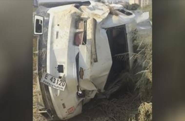 بالفيديو: شاهد مذيعة مشهورة تتعرض لحادث مروع بسيارتها بدبي!
