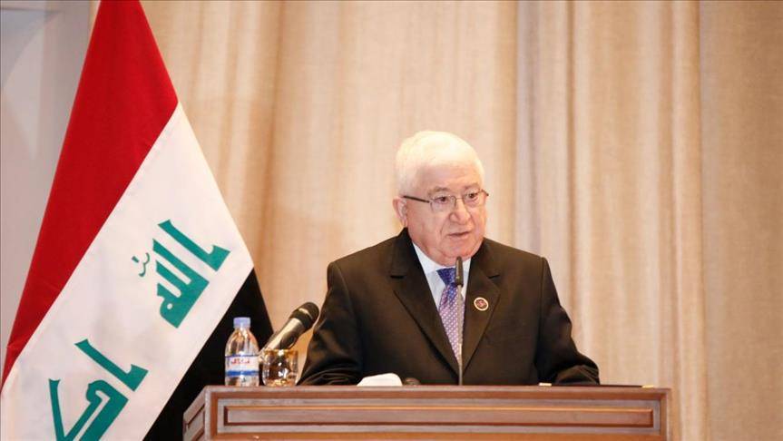 الرئيس العراقي: يجب إعطاء الأولوية القصوى لـ"حماية المدنيين" بالموصل