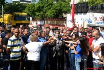 غدا سيكون يوم تصعيد واقفال طرقات