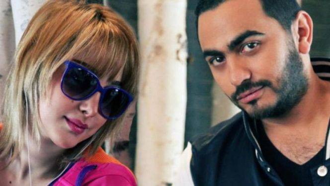 تامر حسني يمنع زوجته من حضور حفلاته؟!
