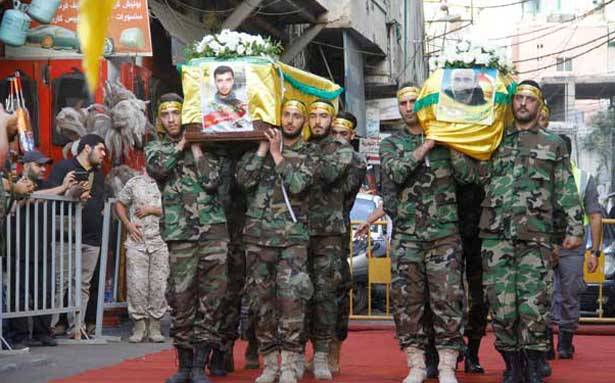 حزب الله وجمهور المقاومة يشيعان الشهيدين حاتم حمادة وجلال العفي
صفي الدين: النصر سيكون مع المقاومة ومحورها ومجاهديها