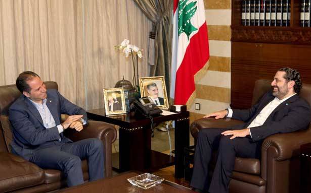 الحريري التقى الجميل