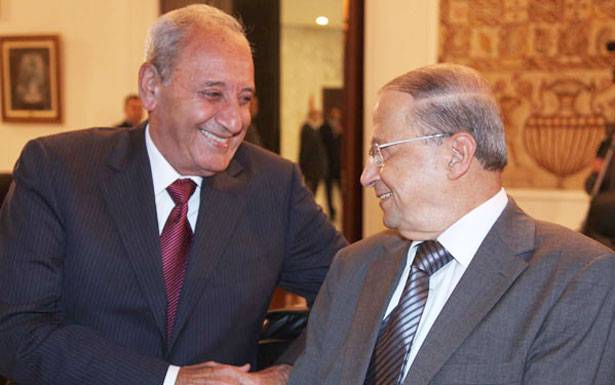 بري ممازحاً عون : لتعيين باسيل رئىساً لاتحاد المغتربين في البرازيل
