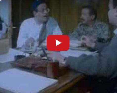 بالفيديو - عمرو أديب "كومبارس" في فيلم لنور الشريف ورغدة منذ 25 عاماً
