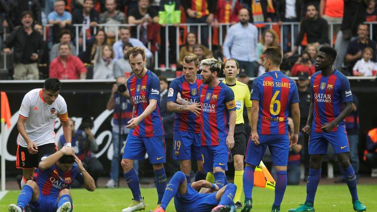برشلونة يفلت من كمين الخفافيش بهدف قاتل