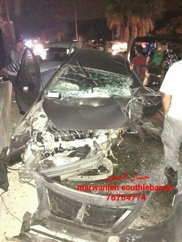بالصورة: حادث سير مروع يودي بحياة طالب جامعي