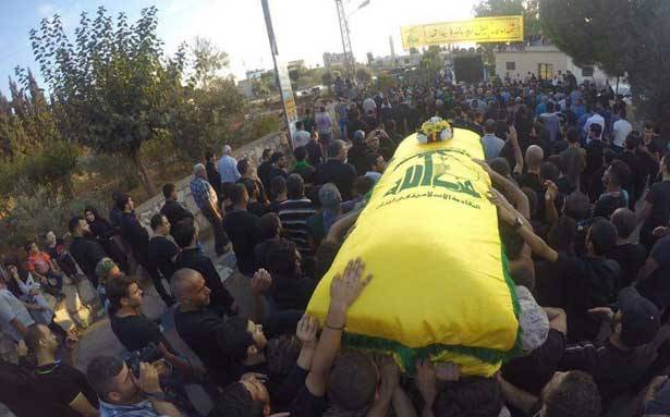 حزب الله شيّع الشهيدين حسين غندور «ملاك»  وعباس فياض نعمة «ساجد»