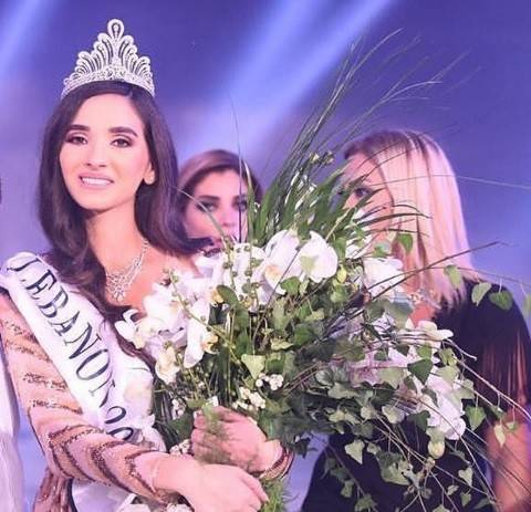 في أول إطلالة لملكة جمال لبنان.. ماذا قالت؟