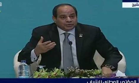 بالفيديو السيسي: "قعدت 10 سنين تلاجتي كان فيها مية بس"