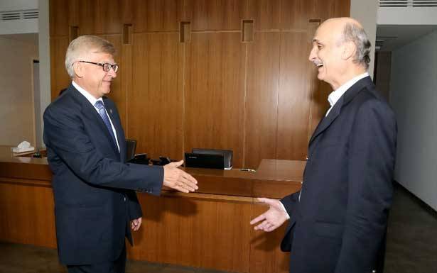 زاسبكين التقى ميقاتي وجعجع