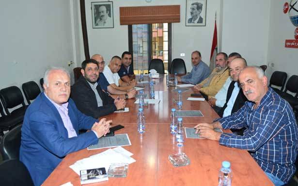 التقدّمي والمستقبل والجماعة وحزب الله
بحثا الوضع الأمني في إقليم الخروب