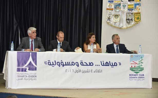 ندوة في زغرتا الزاوية لتأمين مياه الشرب في المدارس الرسميّة