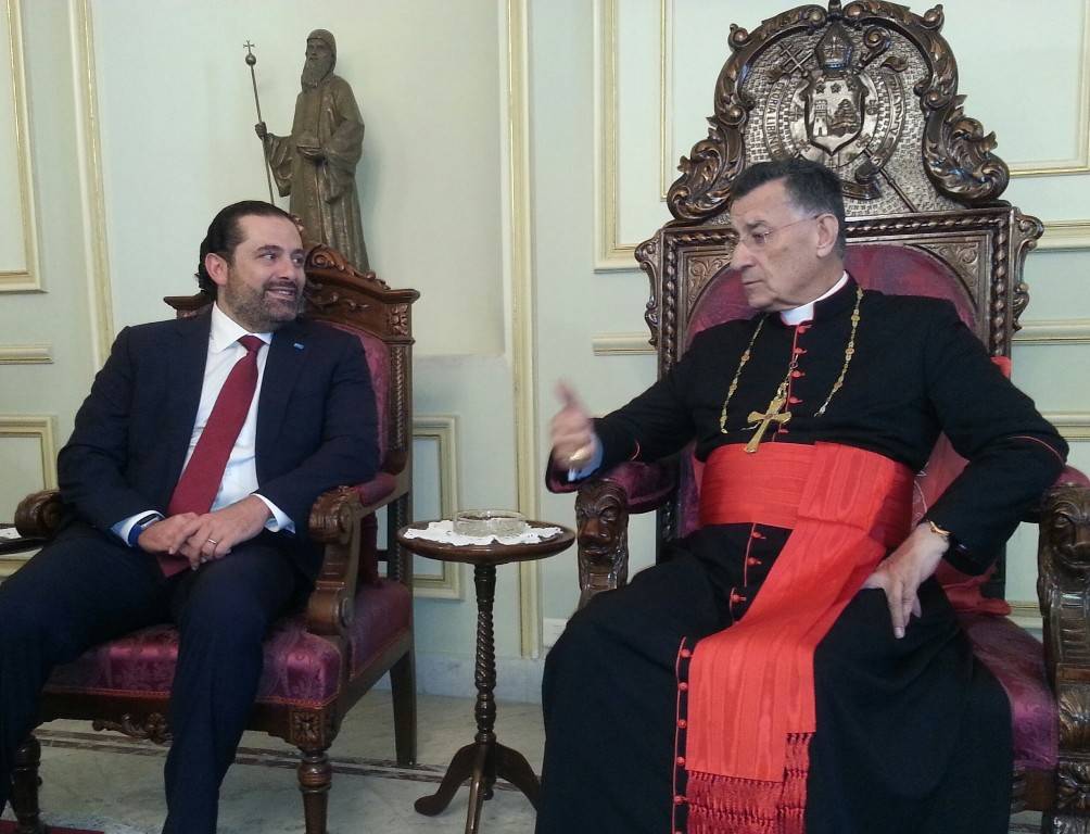 الحريري من بكركي: البلد أمام مرحلة جديدة سنتعاون فيها مع الجميع