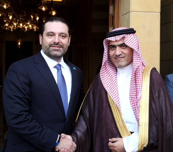 الحريري عرض اوضاع لبنان والمنطقة مع السبهان