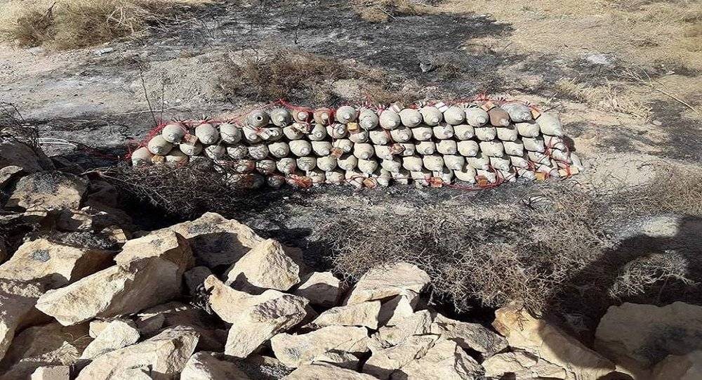 بالصور .. القوات العراقية تعثر على صواريخ سامة لـ
