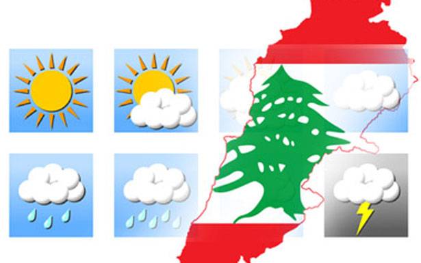 الطقس اليوم ماطر وانخفاض في الحرارة