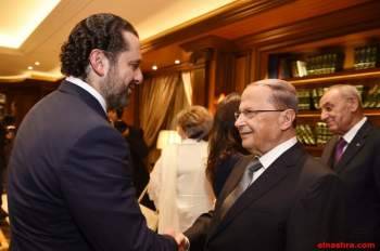 الحريري ينتهي من لقاء عون دون الادلاء بأي تصريح