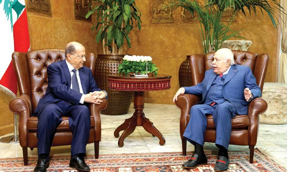 عصام فارس زار الرئيس عون مهنئاً :
سيولد لبنان الجديد