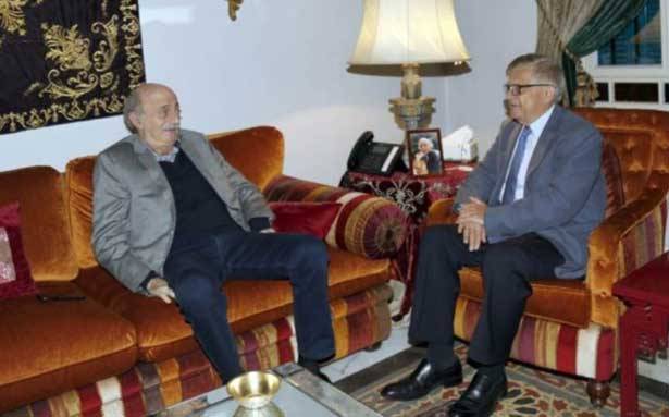 جنبلاط استقبل السفير الروسي