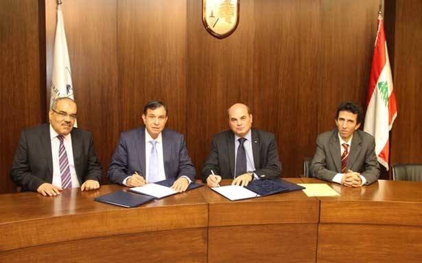 إتفاقيّة تعاون بين جامعة بيروت العربيّة
ومصلحة الأبحاث العلميّة الزراعيّة