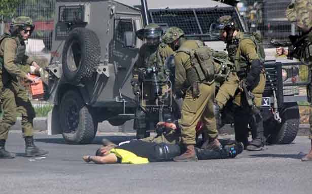 استشهاد فلسطيني برصاص الاحتلال