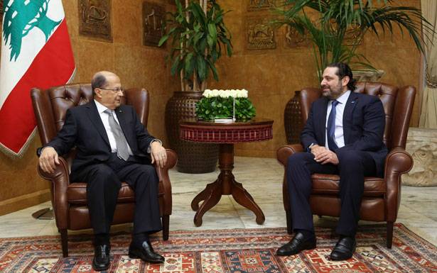 عون والحريري استعرضا نتائج المشاورات