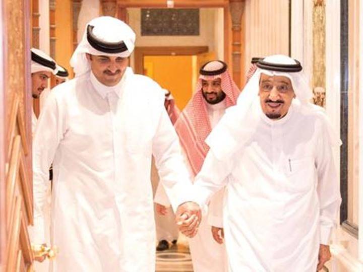 بالصورة ولعت بين السعودية وقطر على خلفية الرواتب