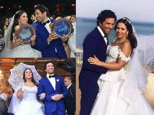 صور فستان زفاف إيمي سمير غانم هو نسخة عن فستان هذه الفنانة الراحلة