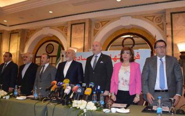 مُؤتمر «الفرص الإقتصاديّة» بين لبنان وإيران
ظريف وباسيل وحكيم شدّدوا على تفعيل التعاون بين الدولتين