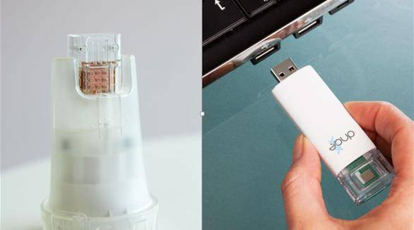علماء يطورون اختباراً جديداً للإيدز باستخدام شريحة USB