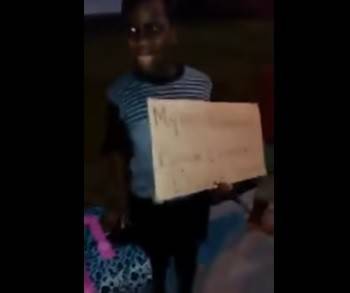 بالفيديو.. هذا ما فعلته هذه الأم بطفلها بسبب ترامب؟