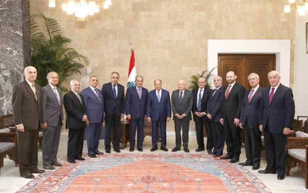 تلقى مزيداً من برقيّات التهنئة
عون استقبل وفدي الموحّدين الدروز والمجلس الماروني